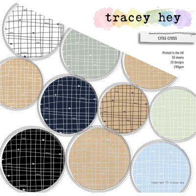 Tracey Hey Paper Pad - Criss Cross